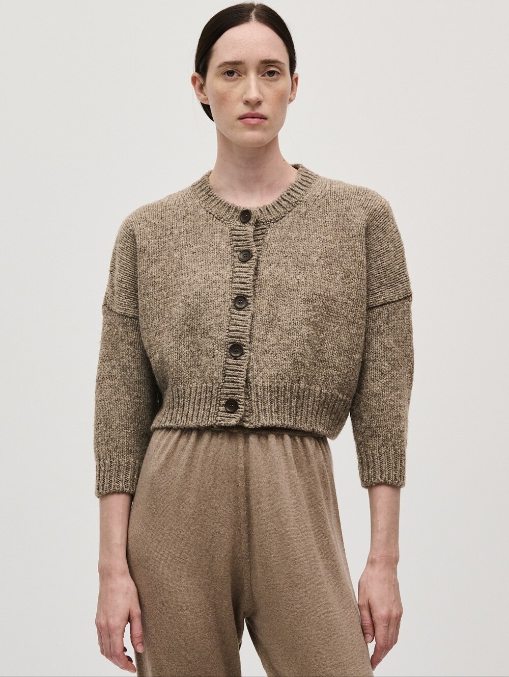 babaa cardigan no61 dark mist